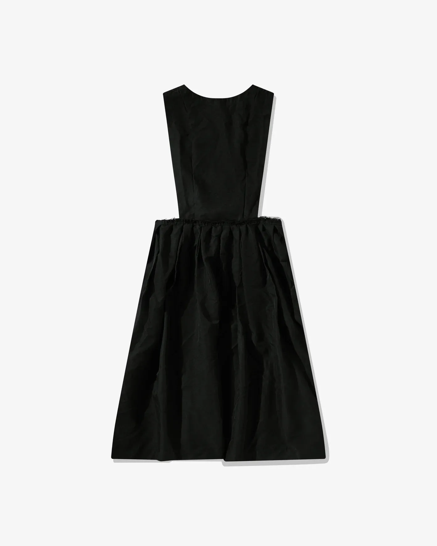 BLACK Comme des Garçons Cut Out Detail Pinafore (Black)