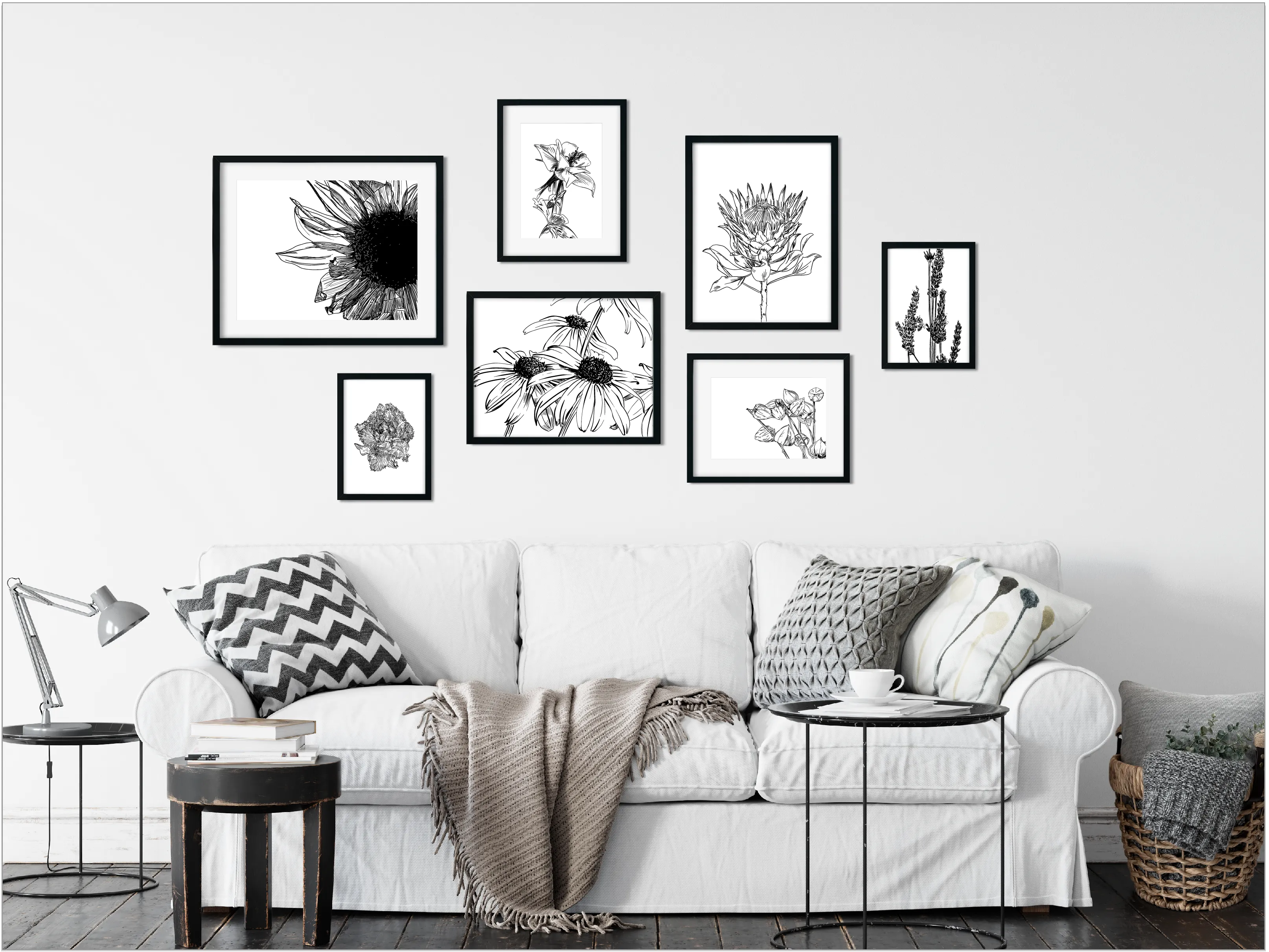 Iris Floral Archival Print