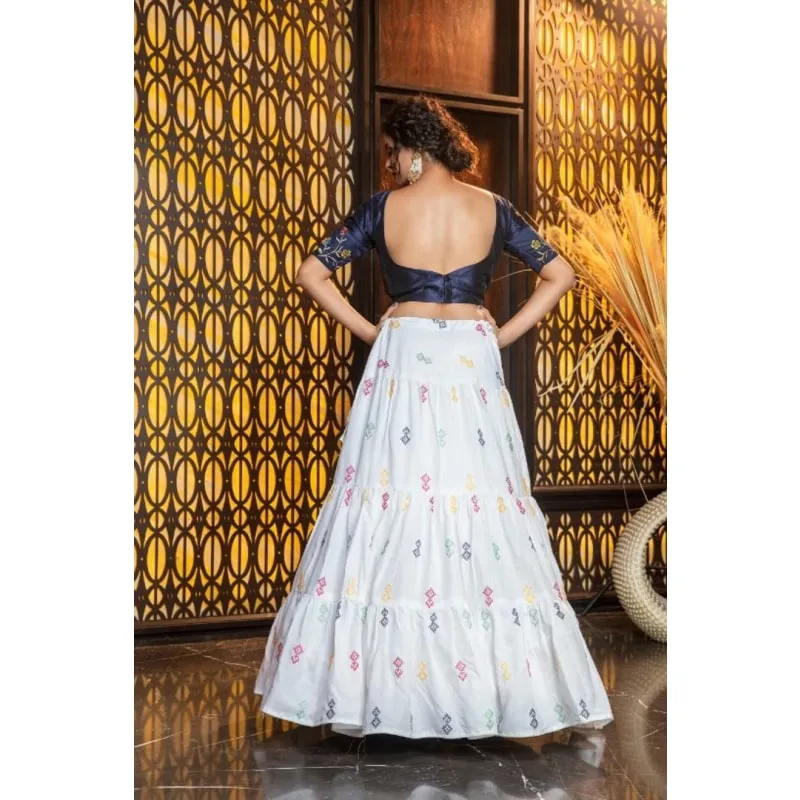 New Arrival Designer Exclusive Lahenga Choli For Women(semi-stiched)