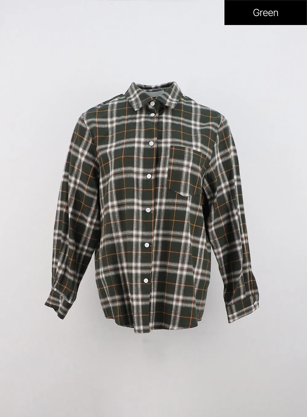 Plaid Buttoned Shirt ON320