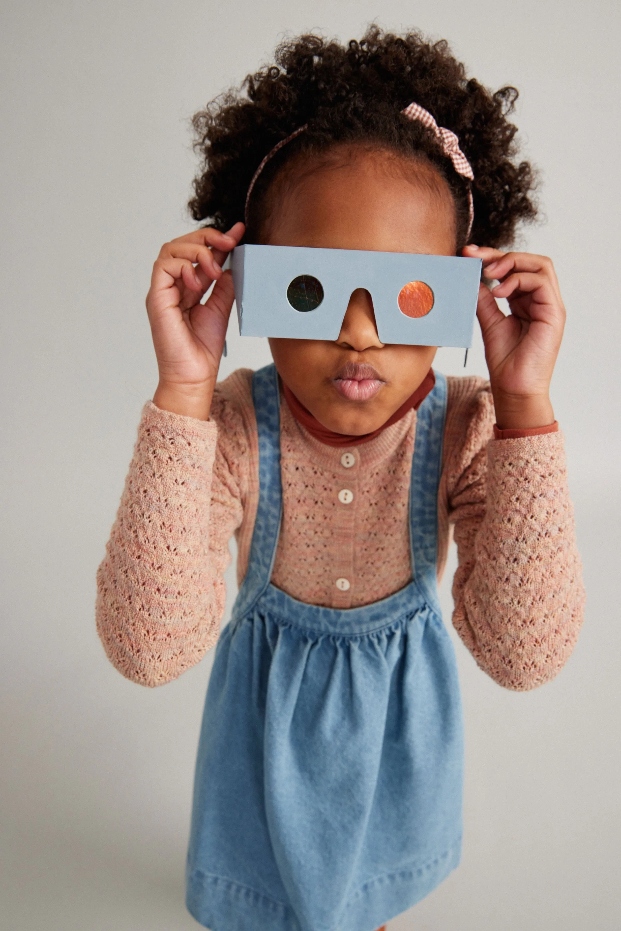 Soor Ploom Eloise Pinafore - Light Denim
